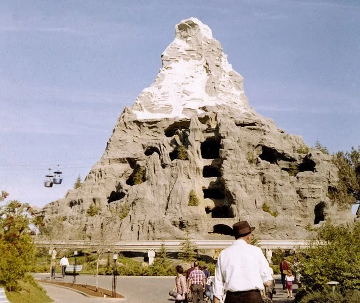 The Matterhorn, Disneyland, 1959